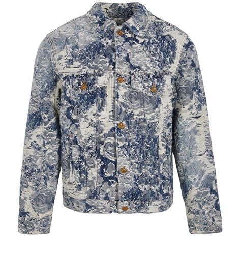 louis vuitton floral denim jacket|Louis Vuitton denim jacket price.